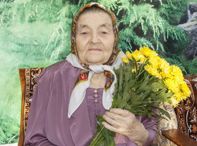 Труженице тыла Ольге Мартынович из Березовского исполнилось 90 лет