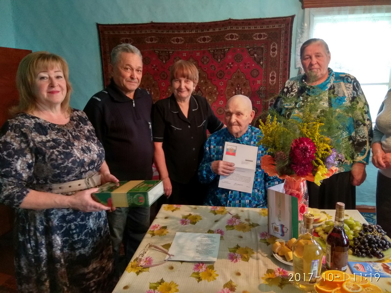 95-летний юбилей отметил участник Великой Отечественной войны из Яйского района