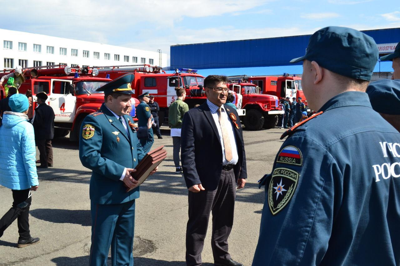 В Прокопьевске прошла Выставка пожарной техники