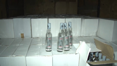 В Кемерово полицейские изъяли 5 тонн фальсифицированной алкогольной продукции