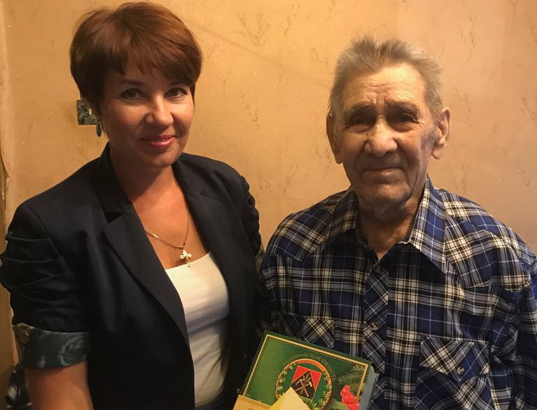 Ветеран труда Василий Беломытцев из Прокопьевска отметил 90-летний юбилей