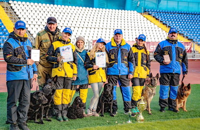 Кузбасские спортсмены успешно выступили на чемпионате России по спортивно-прикладному собаководству