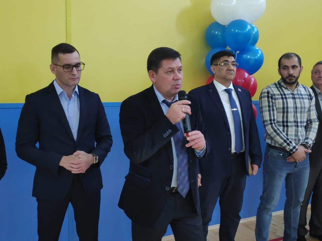 В Прокопьевске состоялось торжественное открытие спортивного зала