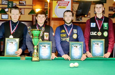 Спортсмены из Кемерово стали серебряными призерами чемпионата СФО по бильярдному спорту