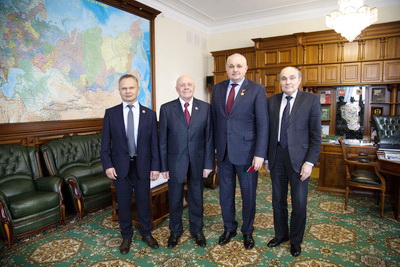 Сергей Цивилев встретился с лидерами Кемеровского регионального общественного движения «Ветераны комсомола»