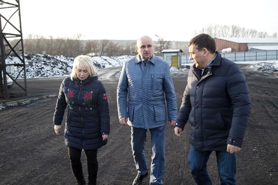 Губернатор поручил принять меры для ограничения проезда углевозов по территории Новокузнецка 