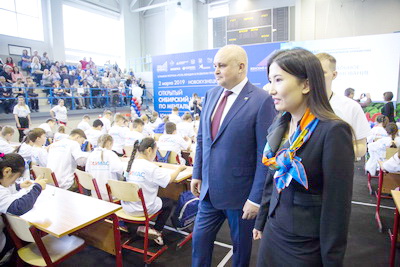 Спортивные и интеллектуальные соревнования талантливых детей прошли в Новокузнецке
