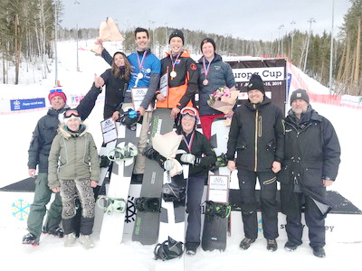 Сноубордисты из Таштагола – победители чемпионата России и этапа кубка Европы по сноуборду