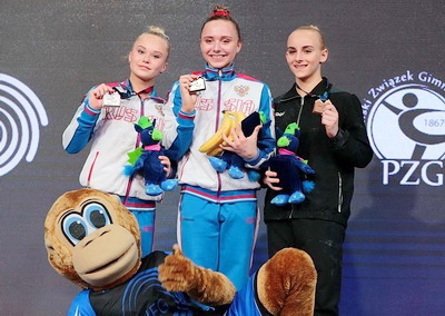Кузбасская спортсменка - победительница чемпионата Европы по спортивной гимнастике