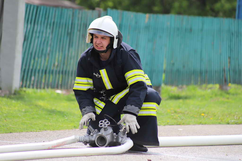 В Кузбассе определили лучшую команду добровольных пожарных