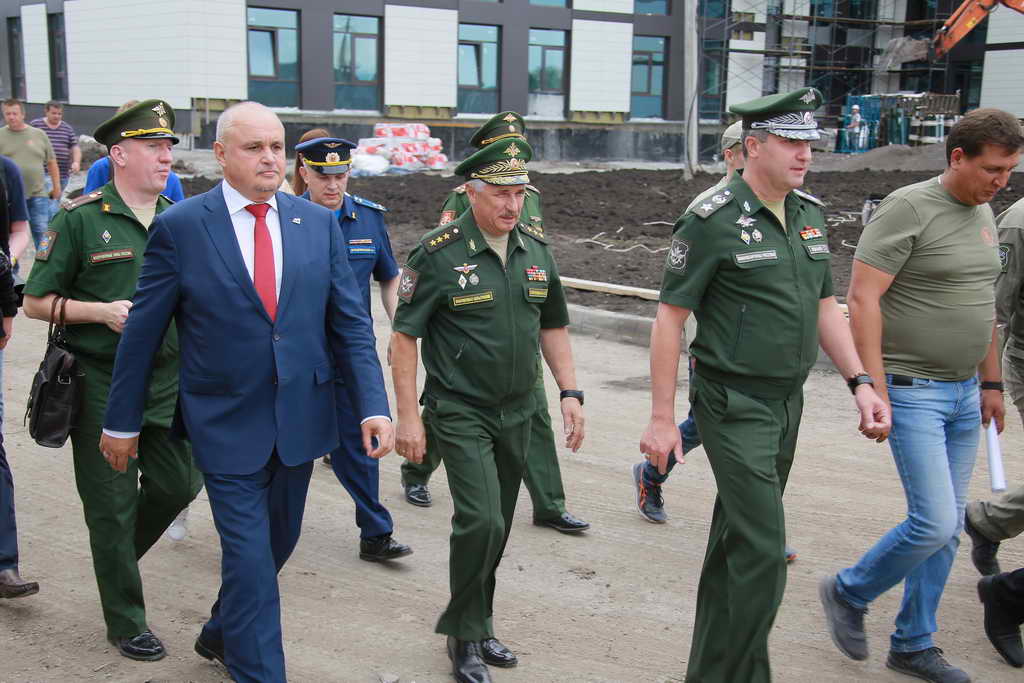 Замминистра обороны Тимур Иванов провел очередную инспекцию строительства президентского кадетского училища