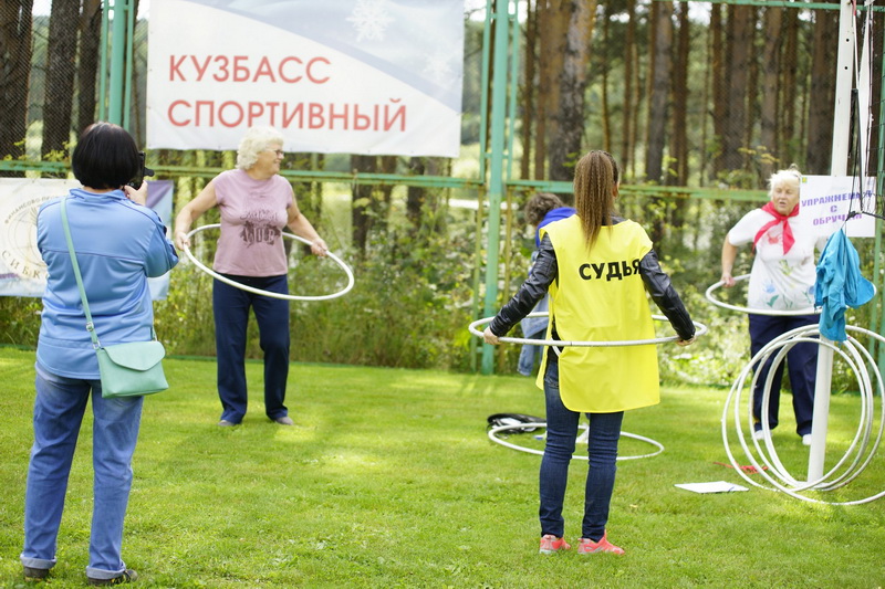 В Топкинском районе прошел праздник «Преодоление. Здоровое долголетие — 2019»