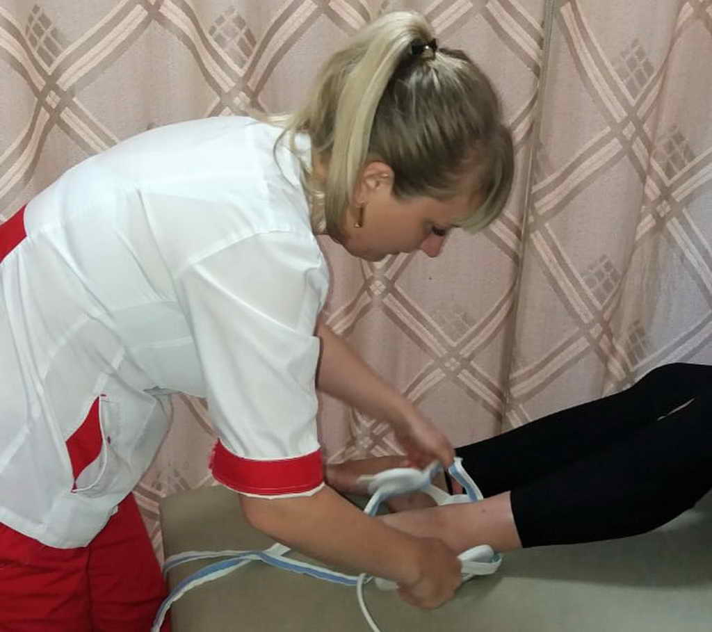 В физиотерапевтическое отделение городской поликлиники Мариинска поступило новое оборудование