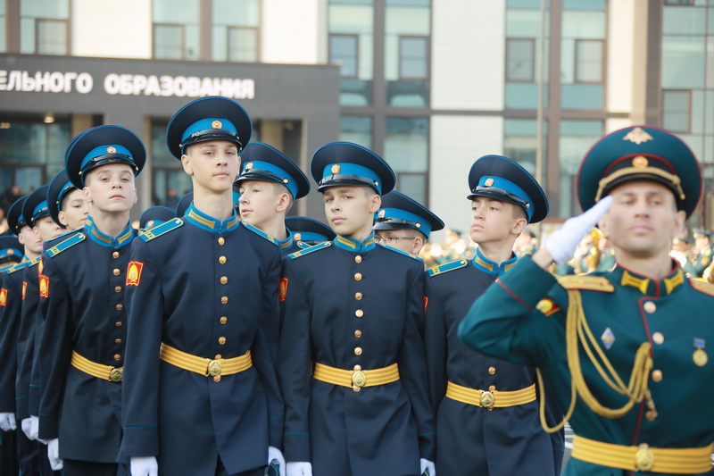Первые воспитанники Президентского кадетского училища посвящены в кадеты