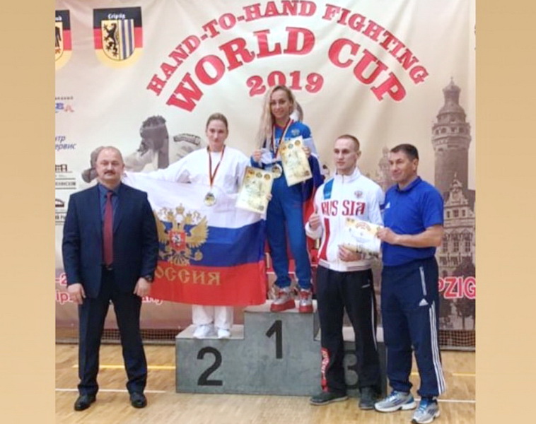 Пять призовых мест заняли кузбасские спортсмены на Кубке мира по рукопашному бою 