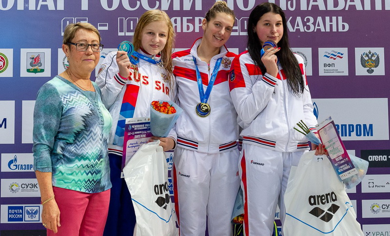 Пловцы из Новокузнецка заняли призовые места на чемпионате России