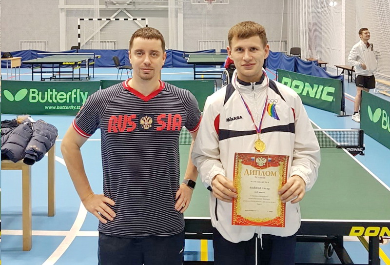 Теннисист из Новокузнецка победил в первенстве России по настольному теннису 