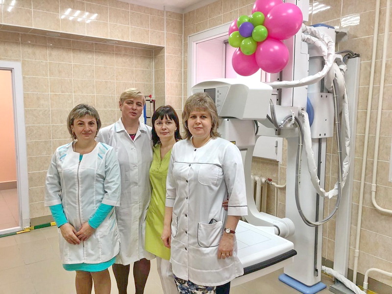 В Тяжинской районной больнице установлен универсальный цифровой рентгенаппарат 