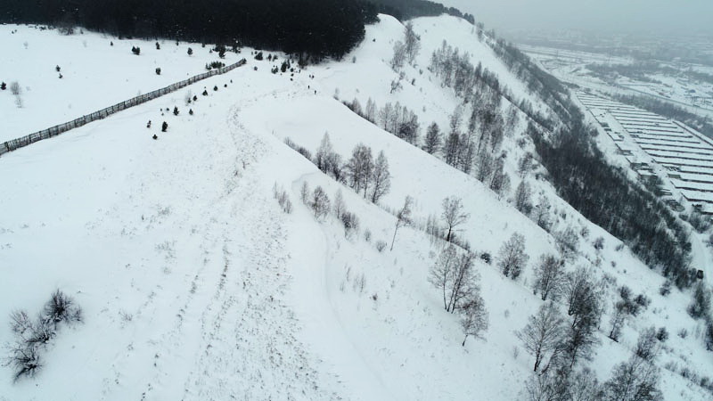 В Кузбассе дроны помогли усилить контроль за лавиноопасными участками