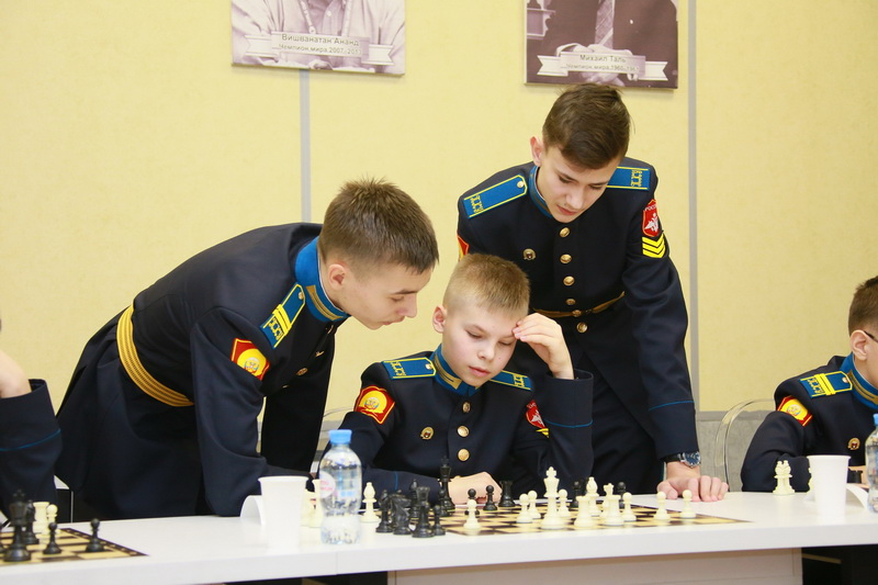 В Кемеровском президентском училище проходит II Всеармейский Чемпионат по шахматам
