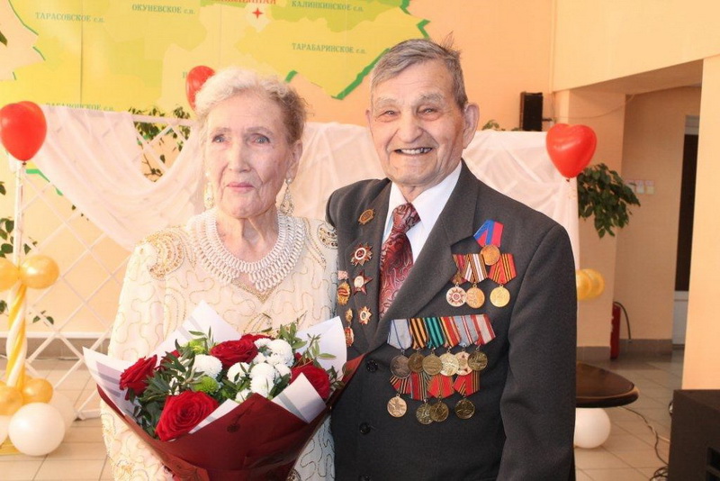 Супруги из Промышленновского округа отметили 70 лет совместной жизни
