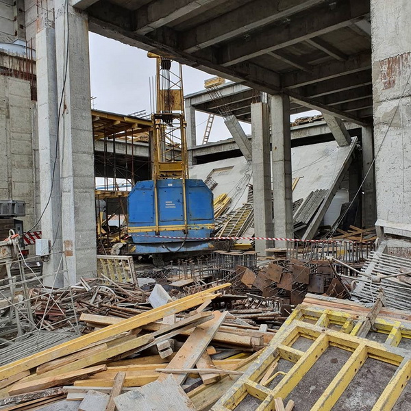 В Кузбассе проводится проверка по факту обрушения межэтажного перекрытия 