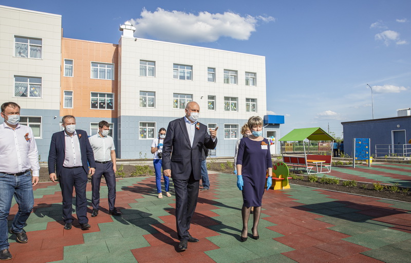 Детский сад на 350 мест построен в Кемерово