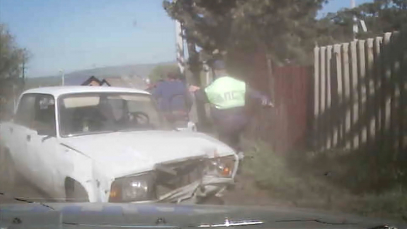В Калтане полицейские в результате погони задержали нетрезвого водителя