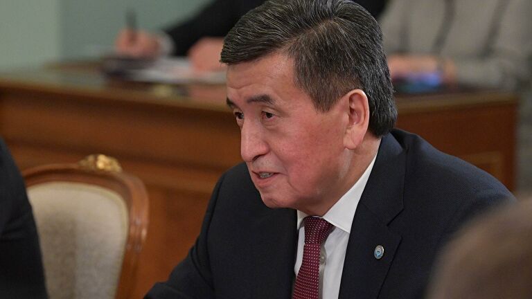 Президент Киргизии уйдет на самоизоляцию