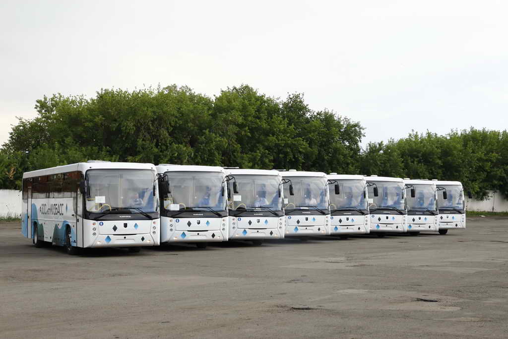 Новые автобусы для междугородных перевозок поступили в Кузбасс по госпрограмме