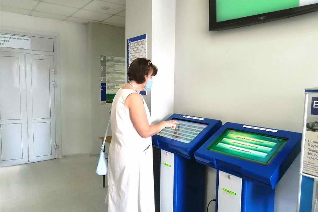 Система электронной очереди внедрена в двух поликлиниках Новокузнецкой городской клинической больницы №1