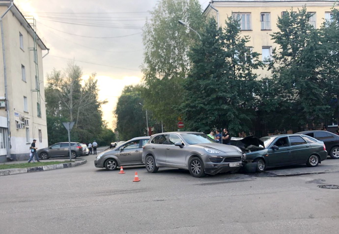 В Новокузнецке в результате ДТП травмирован человек