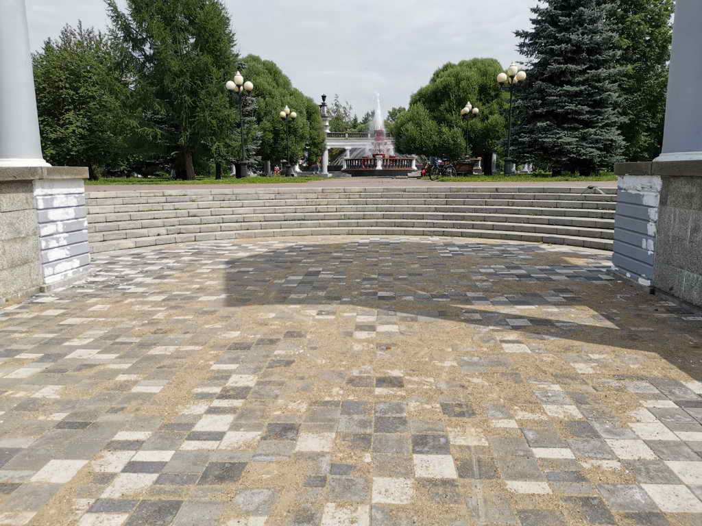 Почти 70 пешеходных зон и тротуаров благоустроят в Кузбассе в 2020 году