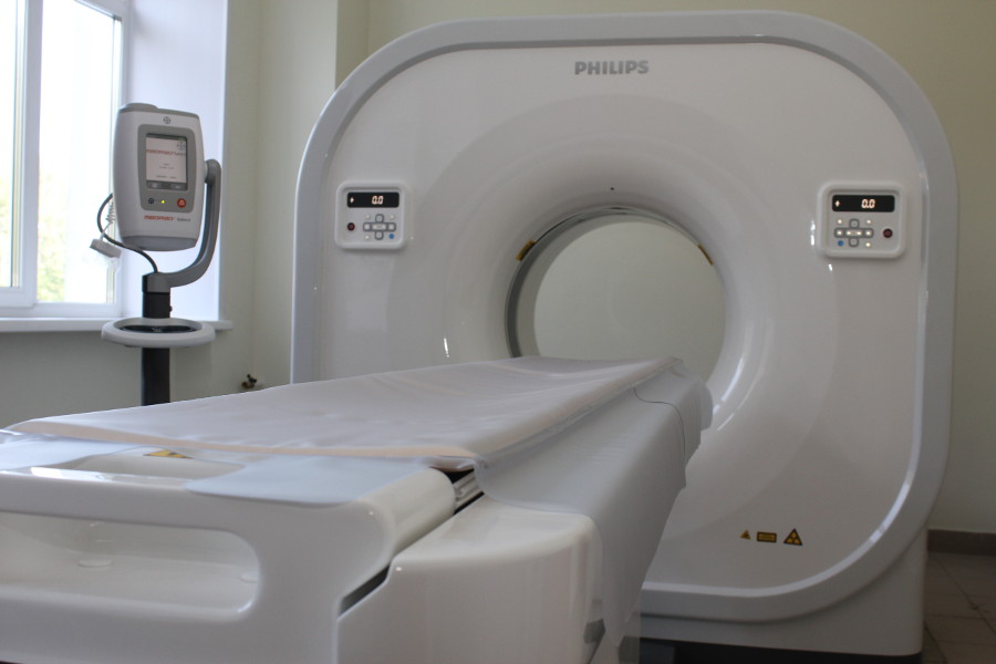На базе травматологического центра первого уровня Новокузнецкой городской клинической больницы № 1 установлен новый компьютерный томограф