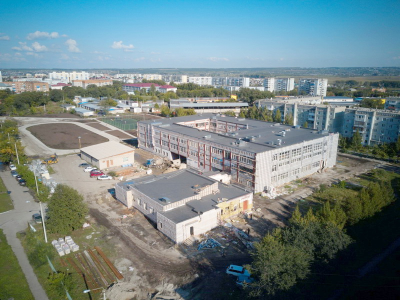 Две крупные школы обновят в Кузбассе к концу I квартала 2021 года