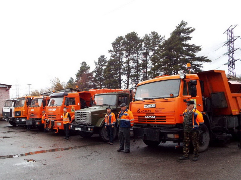 В Кузбассе проверяют готовность дорожных служб к зиме