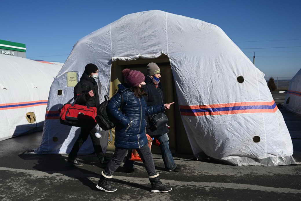 В Россию прибыли более 60 тыс. беженцев из ЛНР и ДНР