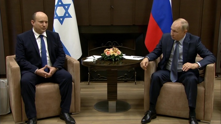 Телефонный разговор Владимира Путина с Премьер-министром Израиля Нафтали Беннетом