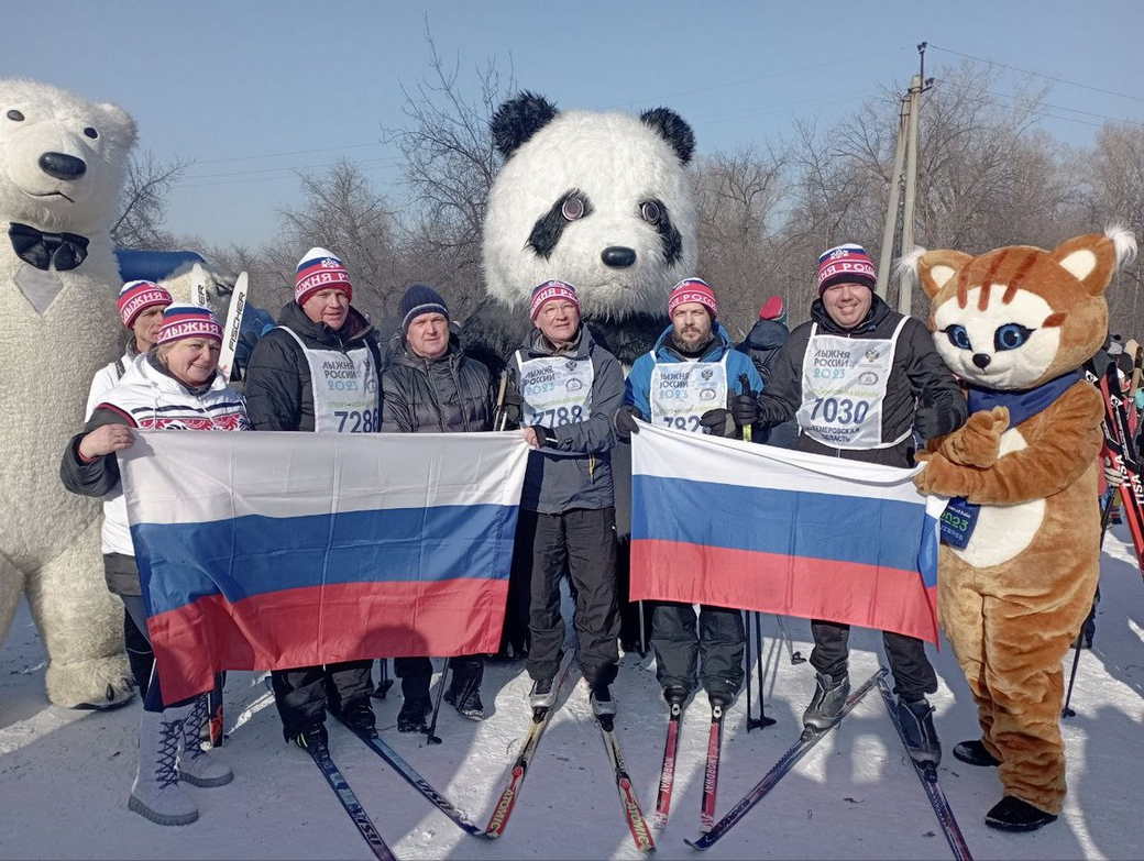 КуZбасс присоединился к всероссийской «Лыжне России — 2023»