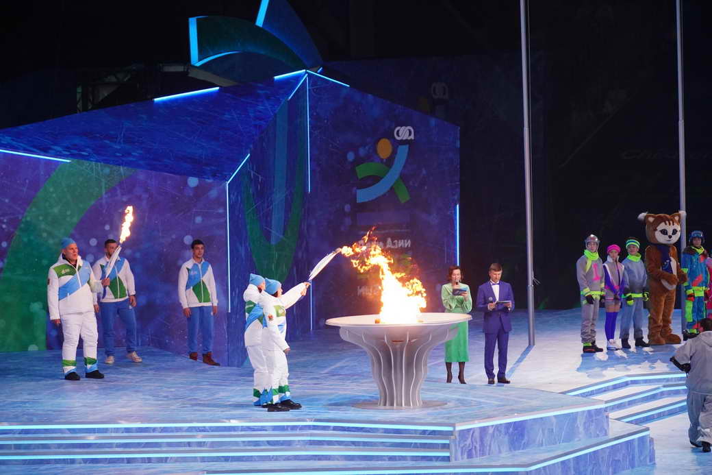 II Международные зимние спортивные игры «Дети Азии» официально открыты в Кузбассе