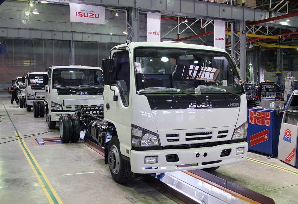 Японская компания Isuzu Motors решила уйти с российского рынка