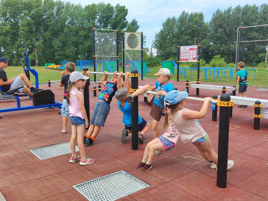 В Яшкинском округе открыта спортивная площадка комплекса ГТО