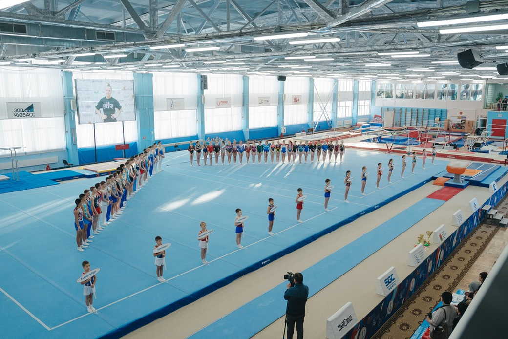 В КуZбассе обновили Ленинск-Кузнецкий манеж перед Кубком Сибири по спортивной гимнастике