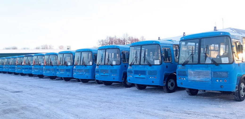 Сергей Цивилев: 19 новых автобусов выйдут на сельские маршруты КуZбасса