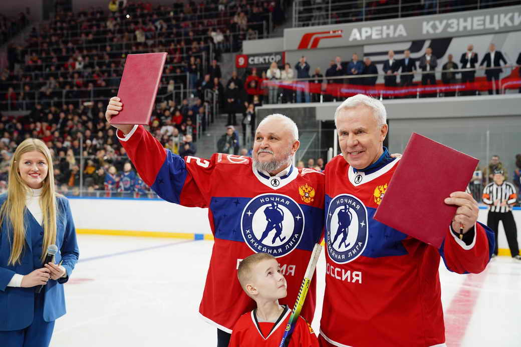 Сергей Цивилев: открытие академии Фетисова поможет развитию хоккея в КуZбассе