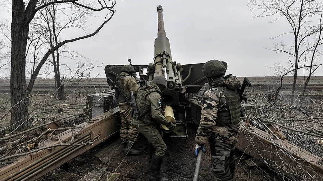 МО сообщило, что артиллеристы ведут огонь по украинским ДРГ в приграничной зоне РФ