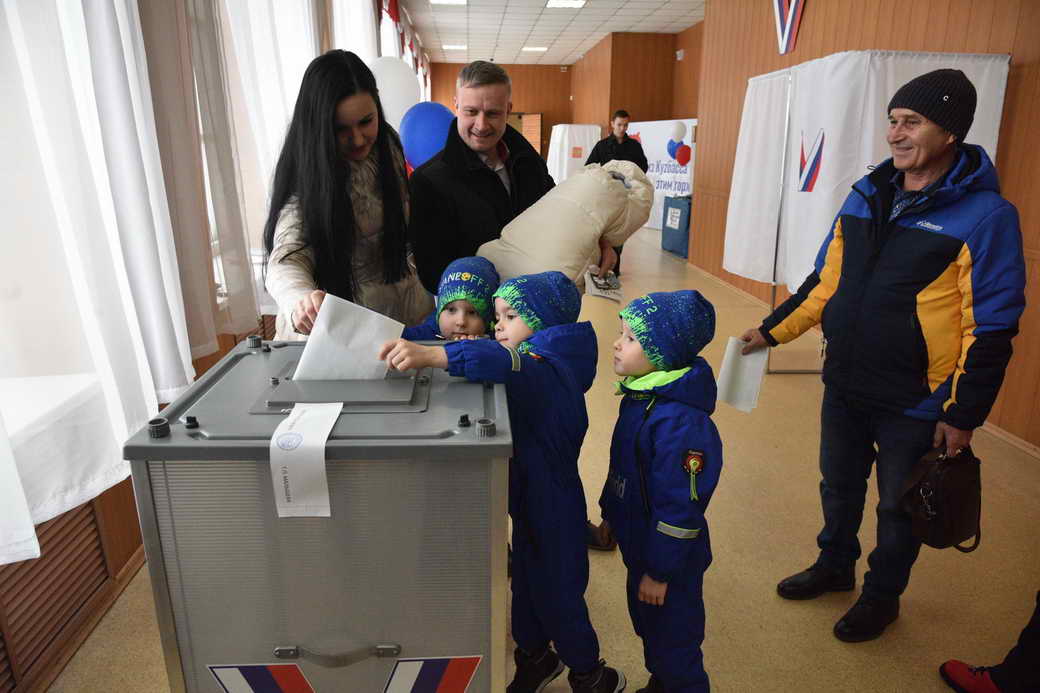 Сергей Цивилев: в КуZбассе на выборах Президента Российской Федерации голосуют всей семьей