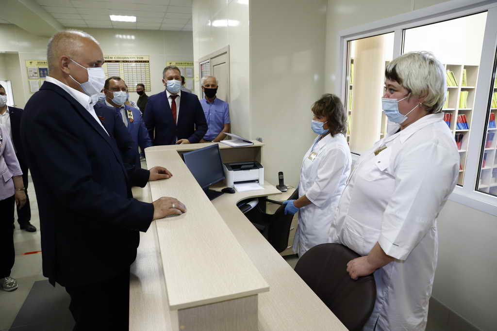 Отделение общей врачебной практики в Прокопьевске начало работу в новом здании площадью почти 900 кв. метров