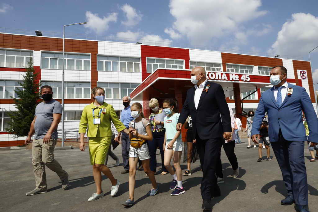 Крупнейшую школу Прокопьевска отремонтировали по программе «Моя новая школа»