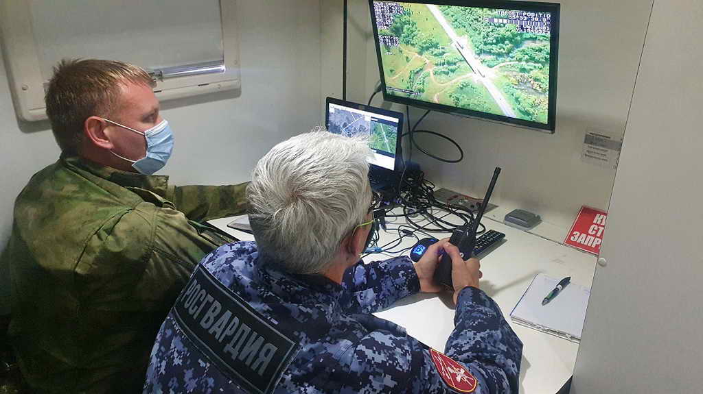 В Кузбассе ГИБДД и Росгвардия применяют беспилотную авиацию для фиксации нарушений ПДД